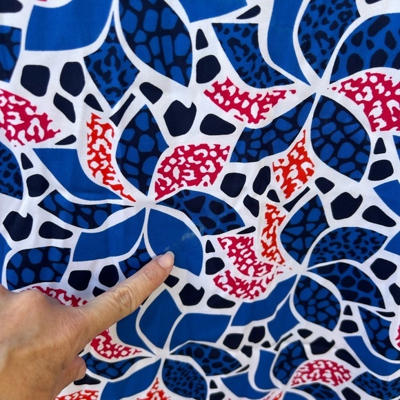 Diane Von Furstenberg Harriet Ocelot Shift Dress Silk Blend Casual Officecore S - Picture 3 of 9